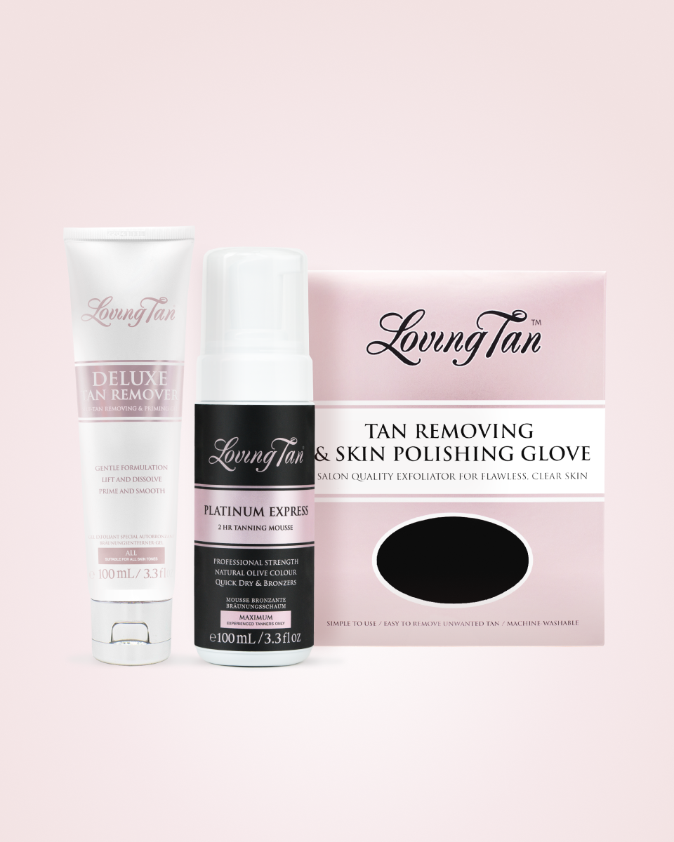 The Tan Remover Platinum Express Set Official Loving Tan®