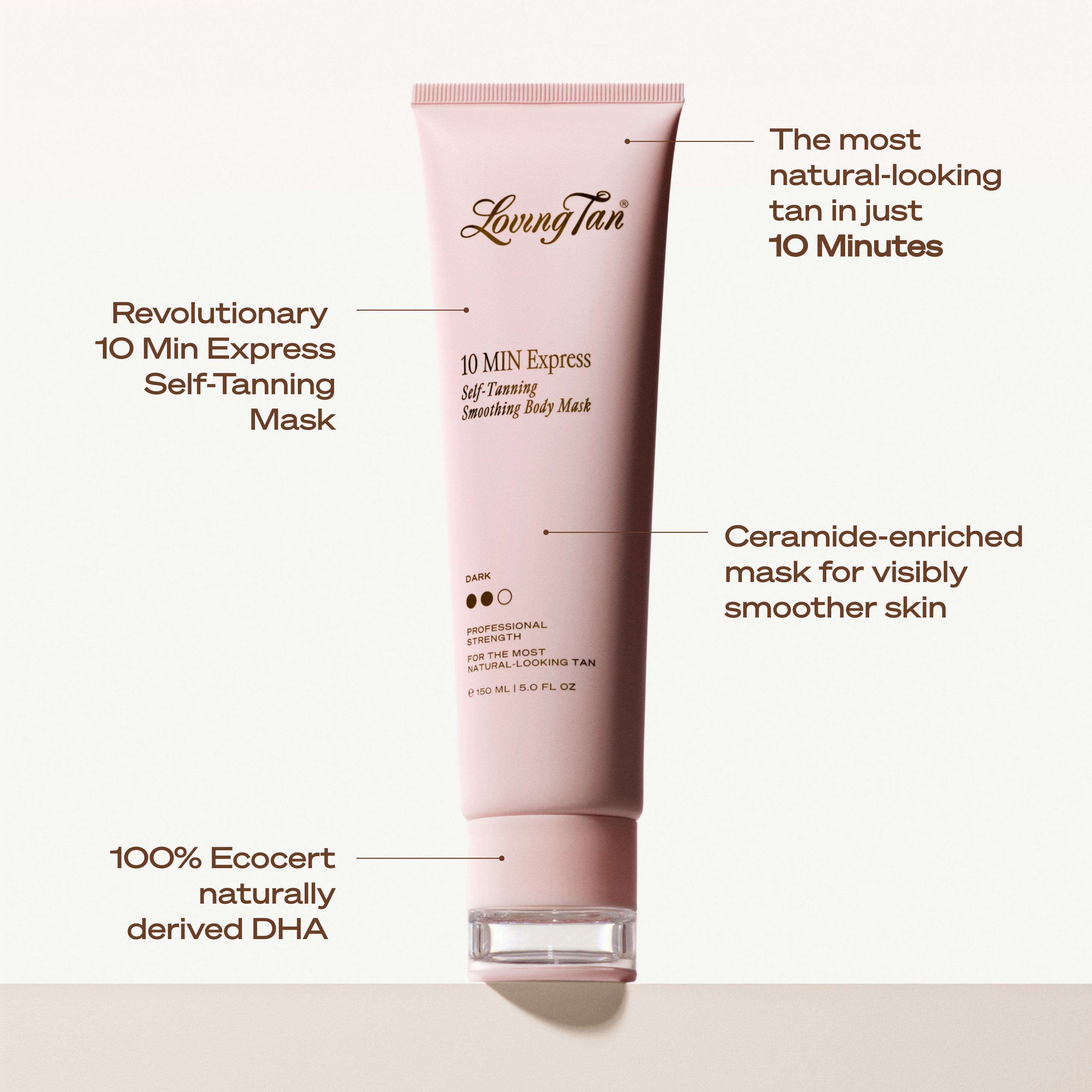 Mask Tan Line NEW 10 MIN Express Self-Tanning Smoothing Body Mask – Loving Tan USA