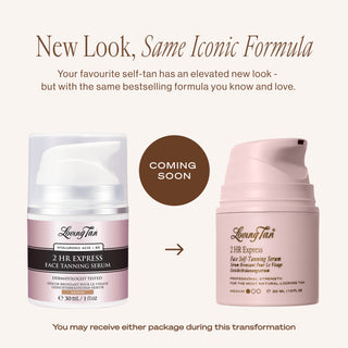 2 HR Express Face Tanning Serum Medium