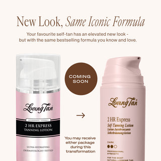 2 HR Express Tanning Lotion Dark