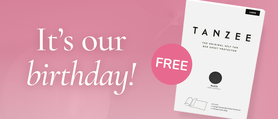 Free Tanzee Self-Tan Bedsheet Protector