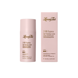Shade slider 2 HR Express Self-Tanning Lotion Dark