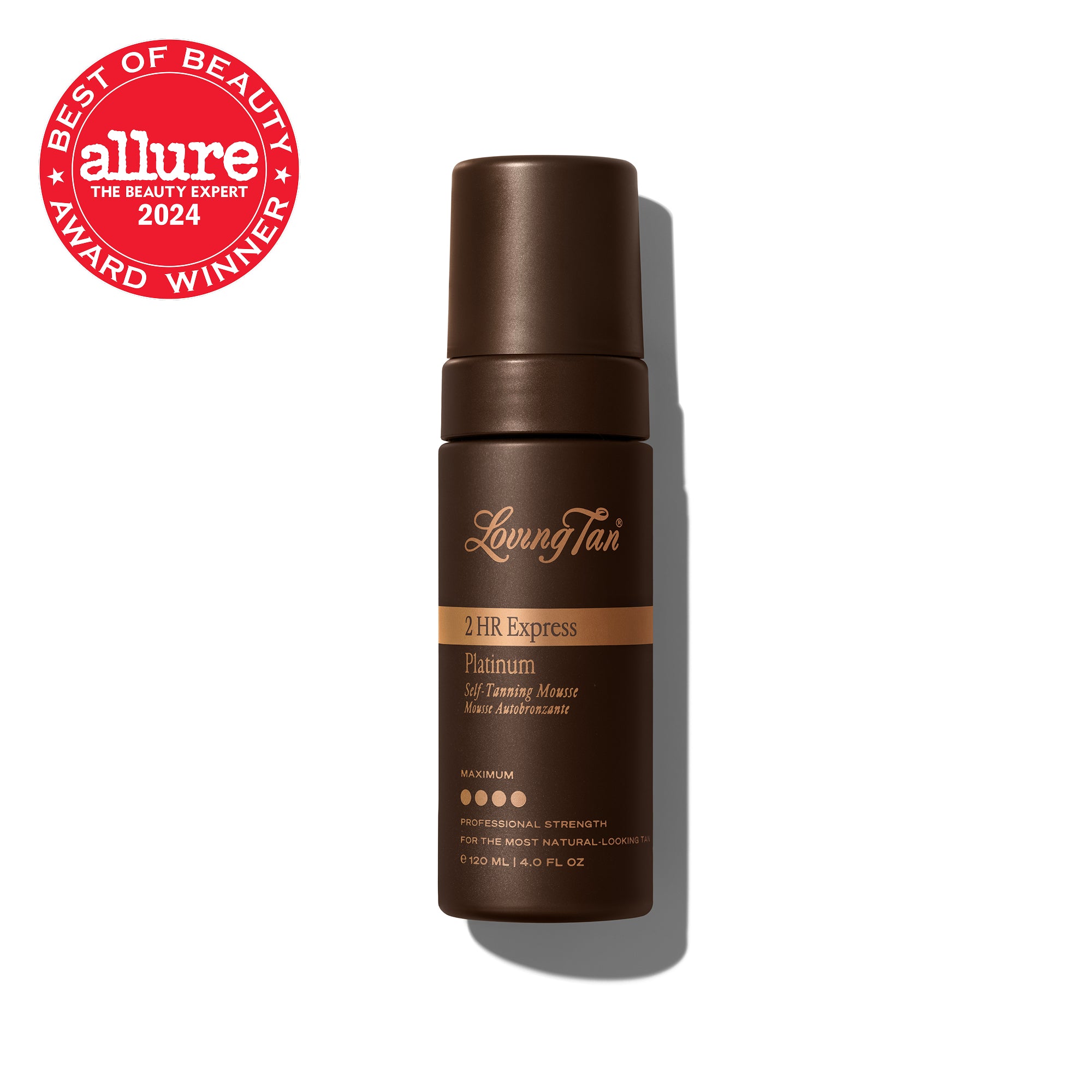 tan express melanotan Loving 2 HR Self Tanning Mousse, Medium - Streak Free, Natural, Professional Quality - 5+ Sunless Self Tanner Applications per Bottle, Cruelty Free, Naturally Derived DHA 2 HR Express Self-Tanning Mousse