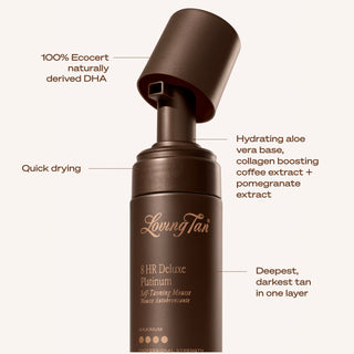 8 HR Deluxe Platinum Self-Tanning Mousse